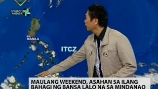 24Oras: Maulang weekend, asahan sa ilang bahagi ng bansa lalo na sa Mindanao