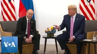 Trump Jokes to Putin: Don't Meddle in U.S. Election