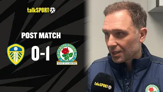 John Eustace EXPLAINS How Blackburn Rovers BEAT Leeds United To Disrupt Their Promotion Chase 👀🔥