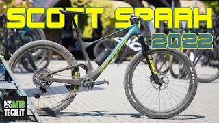 [FIRST RIDE] SCOTT SPARK 2022 - Ammortizzatore nascosto e geometrie spaziali 💪