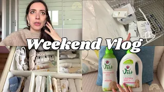 ORGANIZZAZIONE FASCIATOIO E SHOPPING DA IKEA PER BABY || Weekly Vlog