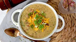 Laura Vitale Makes The Best Loaded Potato Soup