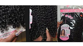 Mayde Bloom Bundle Clip Ins Review | Destiny Curl ✨️ 💖