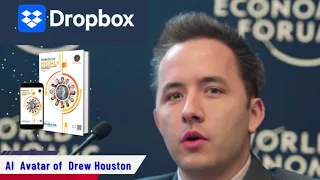 AI Avatar of Founder Drew Houston on the Journey of Dropbox Startup