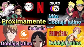 Netflix traerá más de Kimetsu no yaiba y Live action 🔥 Pluto TV traerá más de Naruto 🤯 Fairy tail