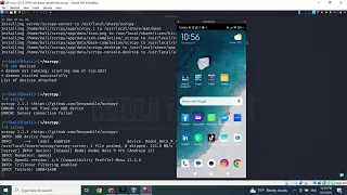 USB debugging / How to Screen Mirror Android Device on Kali Linux VM / ADB / SCRCPY