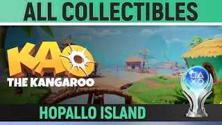 Kao the Kangaroo – Hopallo Island – All Collectibles 🏆 Kao Letters, Crystals, Scrolls, Heart Pieces