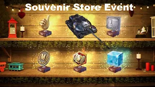 World of Tanks Blitz - Get 5 Free Tanks, Free Gold, New Camo, New Attachment! - Souvenir Store Event