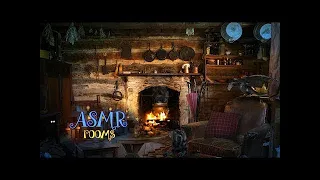 Hagrid's Hut REMAKE - Harry Potter Inspired ASMR - Cozy fireplace, Thunderstorm, Fang and Dragon!