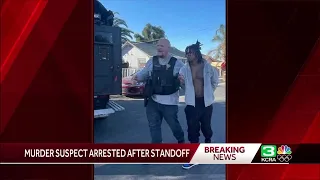 Stabbing suspect accused of killing Stockton mom surrenders after hourslong standoff