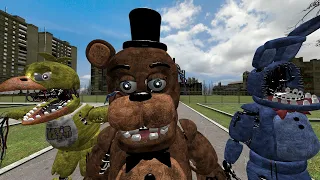 These New Withered Animatronic Nextbots Are Awesome | Garry's Mod Sandbox