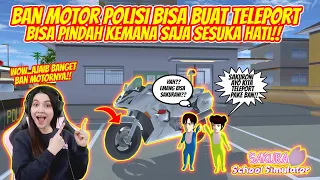 WOW..BISA TELEPORT PAKE BAN MOTOR DI KANTOR POLISI?? GOKIL BANGET!! SAKURA SCHOOL SIMULATOR-PART 283