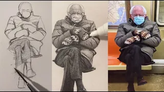Devon Rodriguez Painting Portraits On NYC Subway | New Compilation 2021