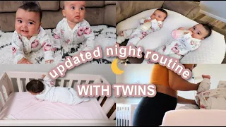 Updated *REALISTIC* Night Routine With Twins   7 Months Old