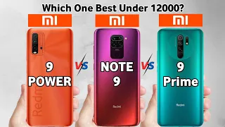 Redmi 9 Power Vs Redmi Note 9 Vs Redmi 9 Prime