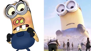 minions drawing meme - giant minion scene -bob minions- minions cartoon ✍️ drawing meme