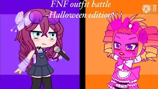 OUTFIT BATTLE PT 2 | WITH CHERRY PIE| HALLOWEEN VERSION #halloweenfnfoutfitbattlewithcherrypie