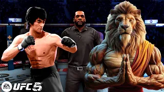 UFC 5 | Bruce Lee vs. Lion Monk (EA Sports UFC 5)