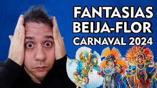 👀 REACT das Fantasias da Beija-Flor para o Carnaval 2024