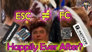How to combine FC and ESC of different brands or makes