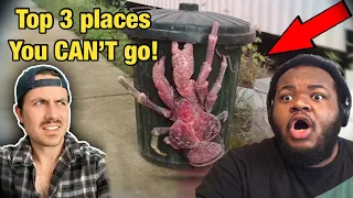 Top 3 places you CAN'T GO & people who went anyways... | Part 5 (REACTION) #mrballen 😳🦀