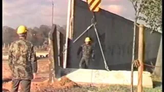 Removal of the Berlin Wall in 1990