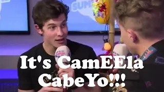 Shawn Mendes correcting interviewers how to say Camila Cabello's name!