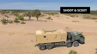 Introducing Patria Nemo Container - a heavy mortar system with high mobility