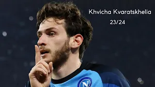 Khvicha Kvaratskhelia 23/24 - Georgian magic|Goals & Assist