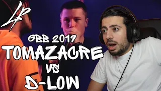 TOMAZACRE vs D-LOW | GBB 2019 | FINAL *Reaction* | THEY BOTH WENT CRAZY ON THIS ONE!!!