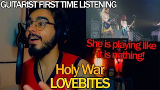 Guitarist first time react to LOVEBITES / Holy War [Live at Zepp DiverCity Tokyo 2020]