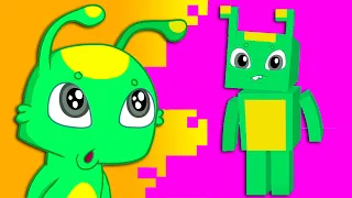 Groovy Марсианин и Фиби - Фиби играет в видеоигру, всегда в модерации!