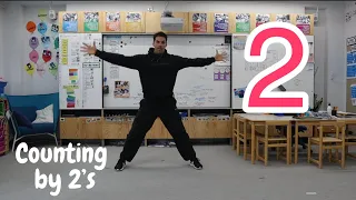 Counting by 2's Kids Workout