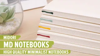 Midori MD Notebooks: High Quality Minimalist Notebooks for Journalers and Artists
