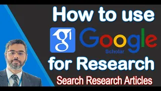 How to use Google Scholar for Research | Google Scholar Tips for searching Research Articles