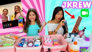 YOUTUBER FIXES OUR SLIME CHALLENGE! FT. JKREW!!