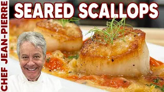 Perfectly Seared Scallops Everytime! | Chef Jean-Pierre