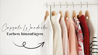 So bringst du Farbe in deine Capsule Wardrobe | Das weiße Reh