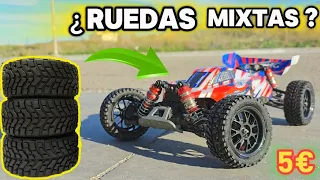 RUEDAS para AHORRAR TU DINERO 🔥 EN TODOS lo COCHES RC 🔥 #coches #wltoys#drift