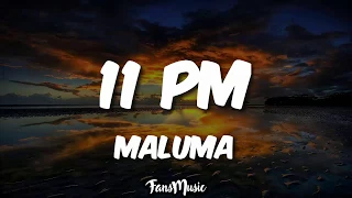 11 PM - Maluma (LETRA/LYRICS)