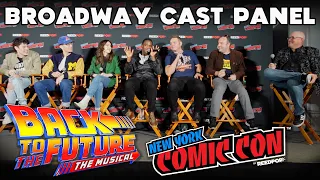 NYCC 2023 Q&A Panel w/ Broadway's Back to the Future Musical Cast! Likes Remy Hunt Coles Hackmann +