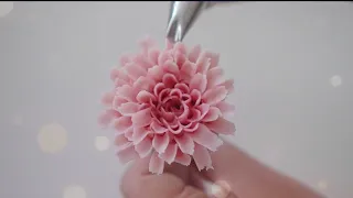 앙금플라워 국화 chrysanthemum flower piping