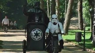 Ukraine election: 'Darth Vader' campaigns for Ukrainian mayors' offices