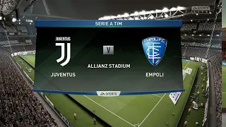 ⚽ Juventus  vs Empoli ⚽ | Serie A TIM (28/08/2021) | Fifa