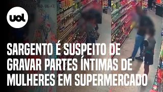 Militar é preso por gravar com o celula partes íntimas de mulheres em supermercado do DF