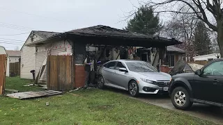 One injured in east Columbus house fire