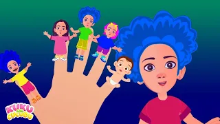 Finger Family Song - Extended Family! Daddy Finger Nursery Rhyme with Grandma and Grandpa