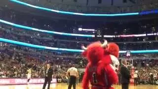 Signs and Dance April 3, 2015 Bulls game