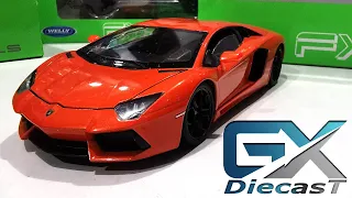 1/24 Welly Lamborghini Aventador LP700-4 (Orange)