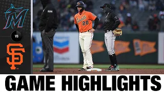 Marlins vs. Giants Game Highlights (4/23/21) | MLB Highlights